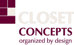 logo for Closet Concepts custom closet systems