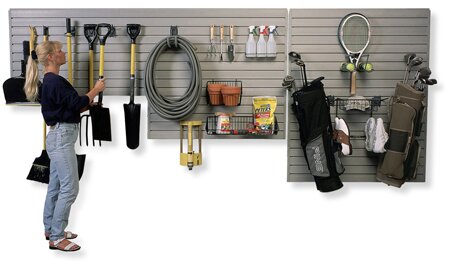 organize your garage to gain more useful space