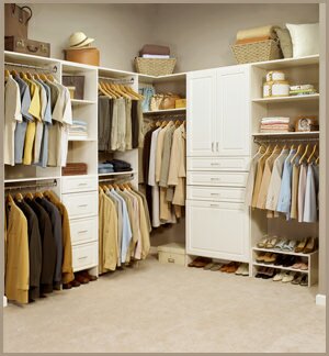 experienced professionals create your home closet systems